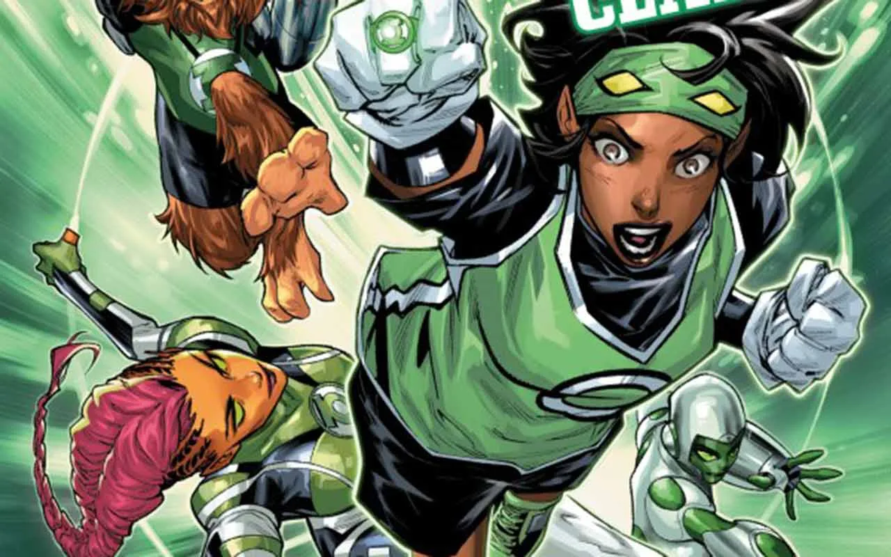 Green Lantern Corps #11 crop