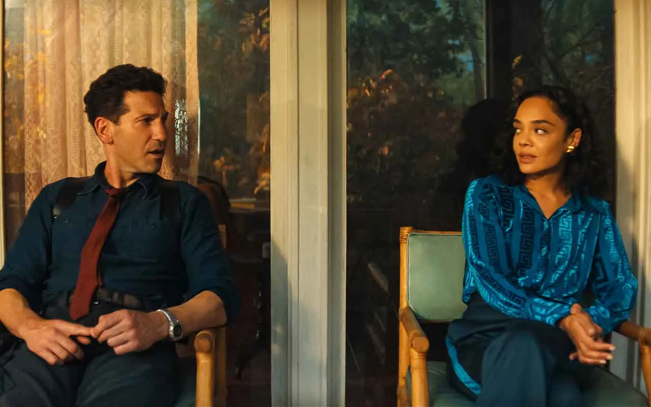jon bernthal and tessa thompson in netflix his and hers