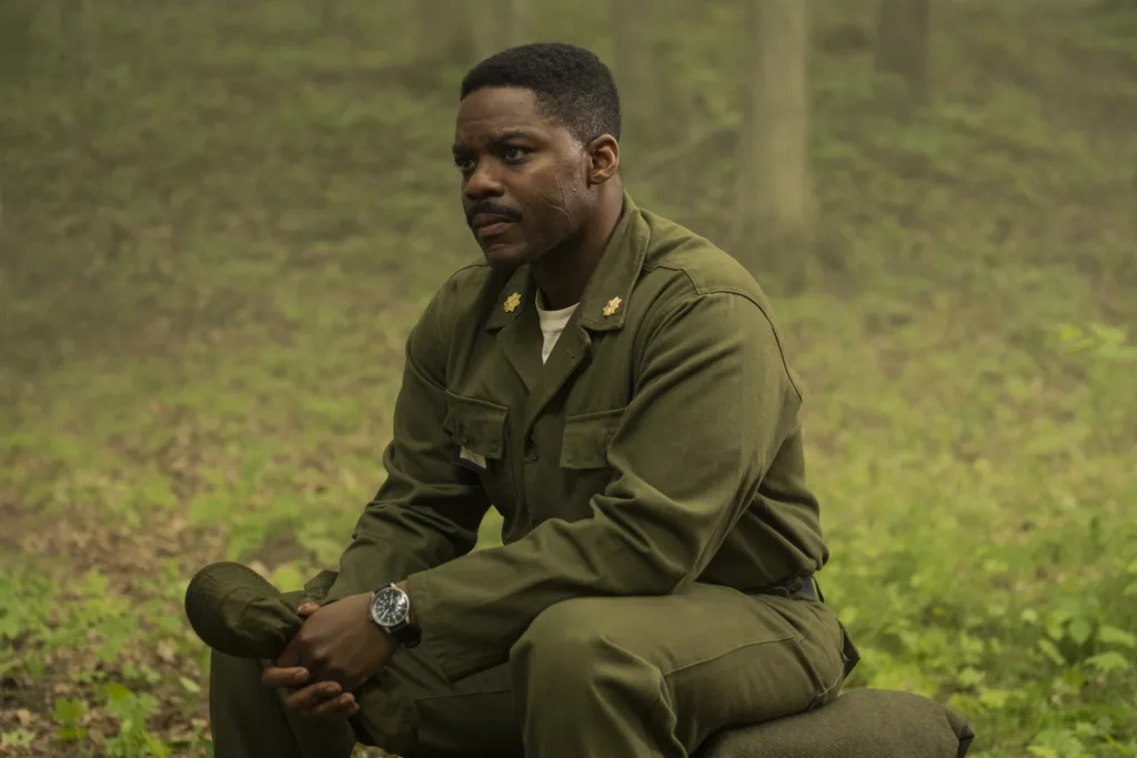 Jovan Adepo as Major Leroy Hanlon on IT Welcome to Derry