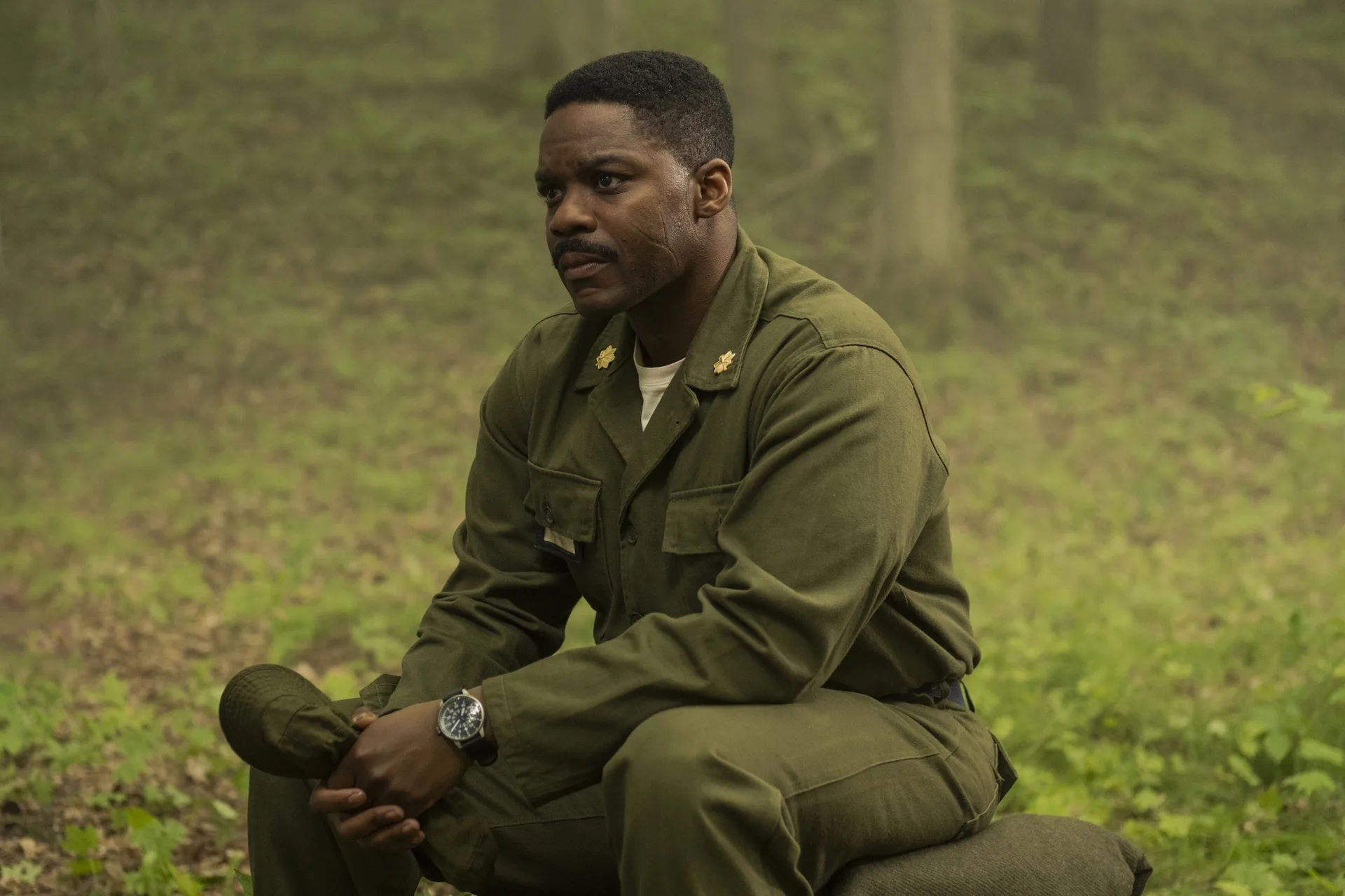 Jovan Adepo as Major Leroy Hanlon on IT Welcome to Derry