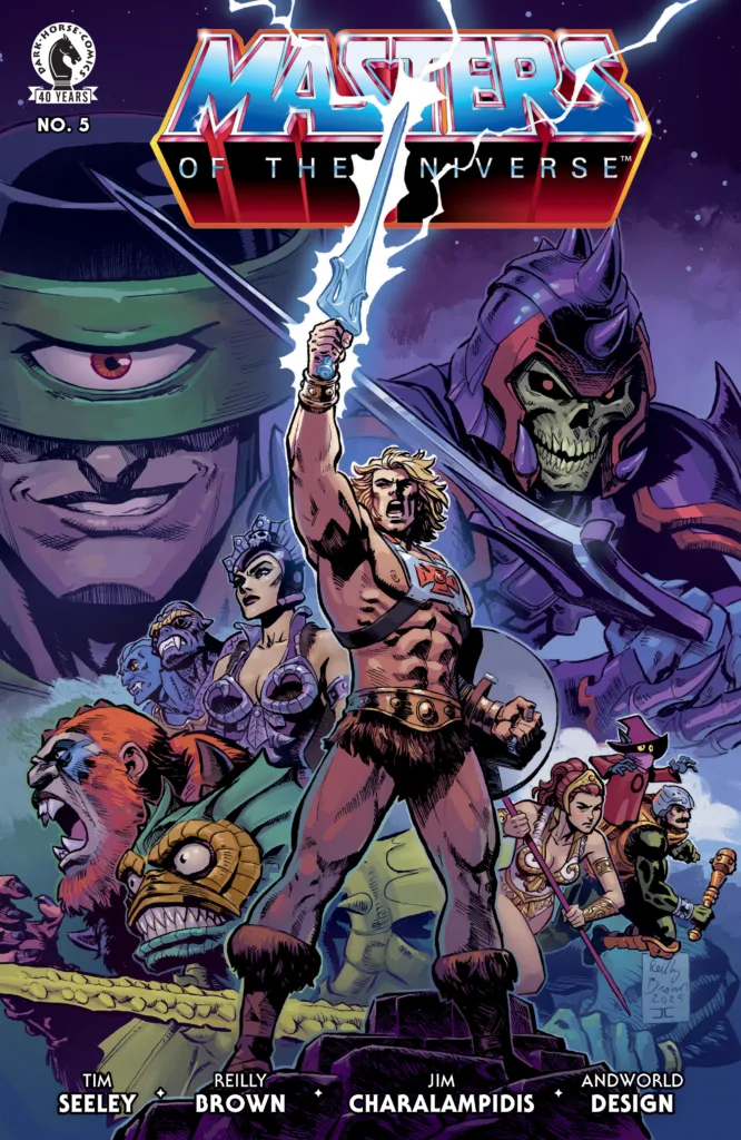 He-Man and the Masters of the Universe #5 cover