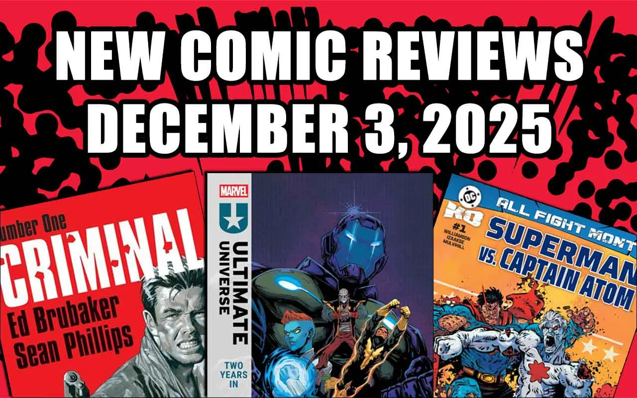 new comic book reviews december 3 2025