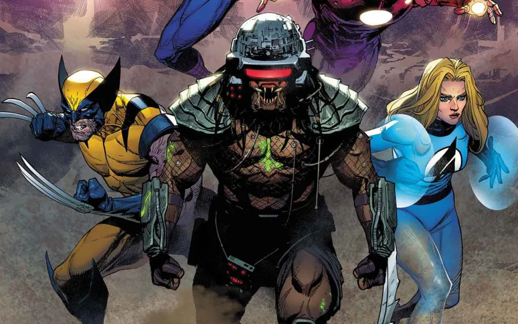 Predator Kills The Marvel Universe #5 crop