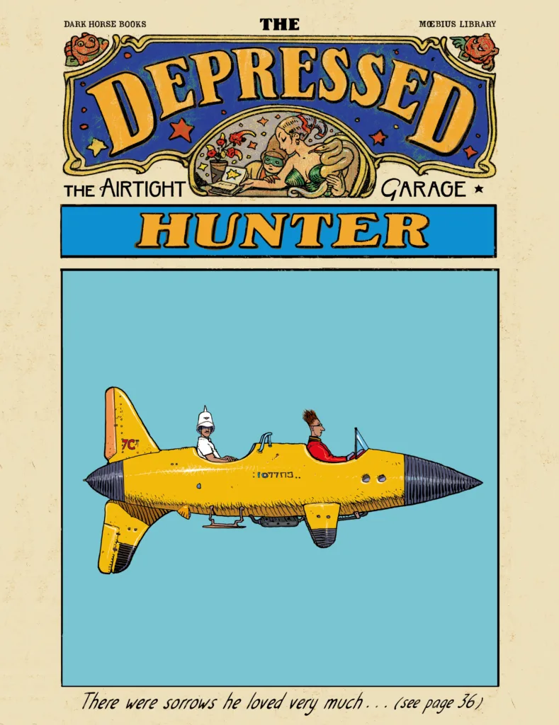 The depressed hunter cover