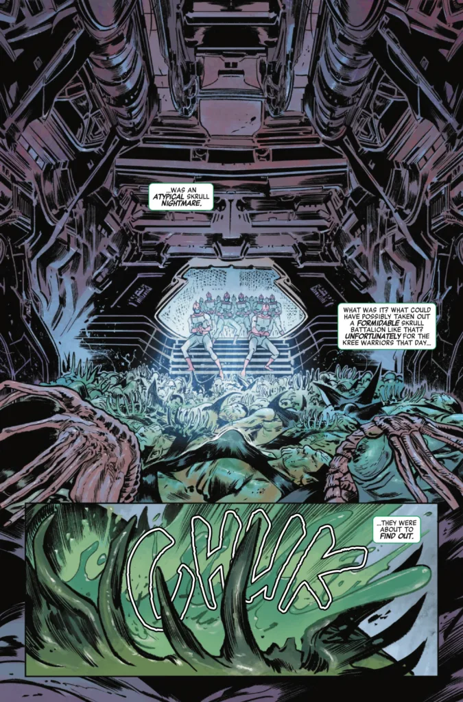 Alien vs Captain America #3 page 3