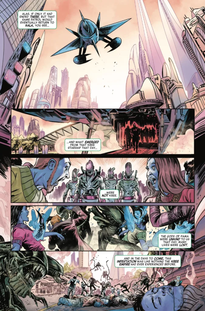 Alien vs Captain America #3 page 5