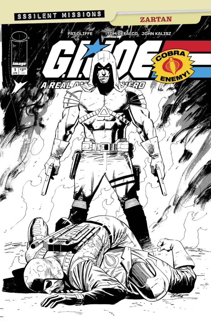 G.I. JOE: A Real American Hero Sssilent Missions – Zartan #1