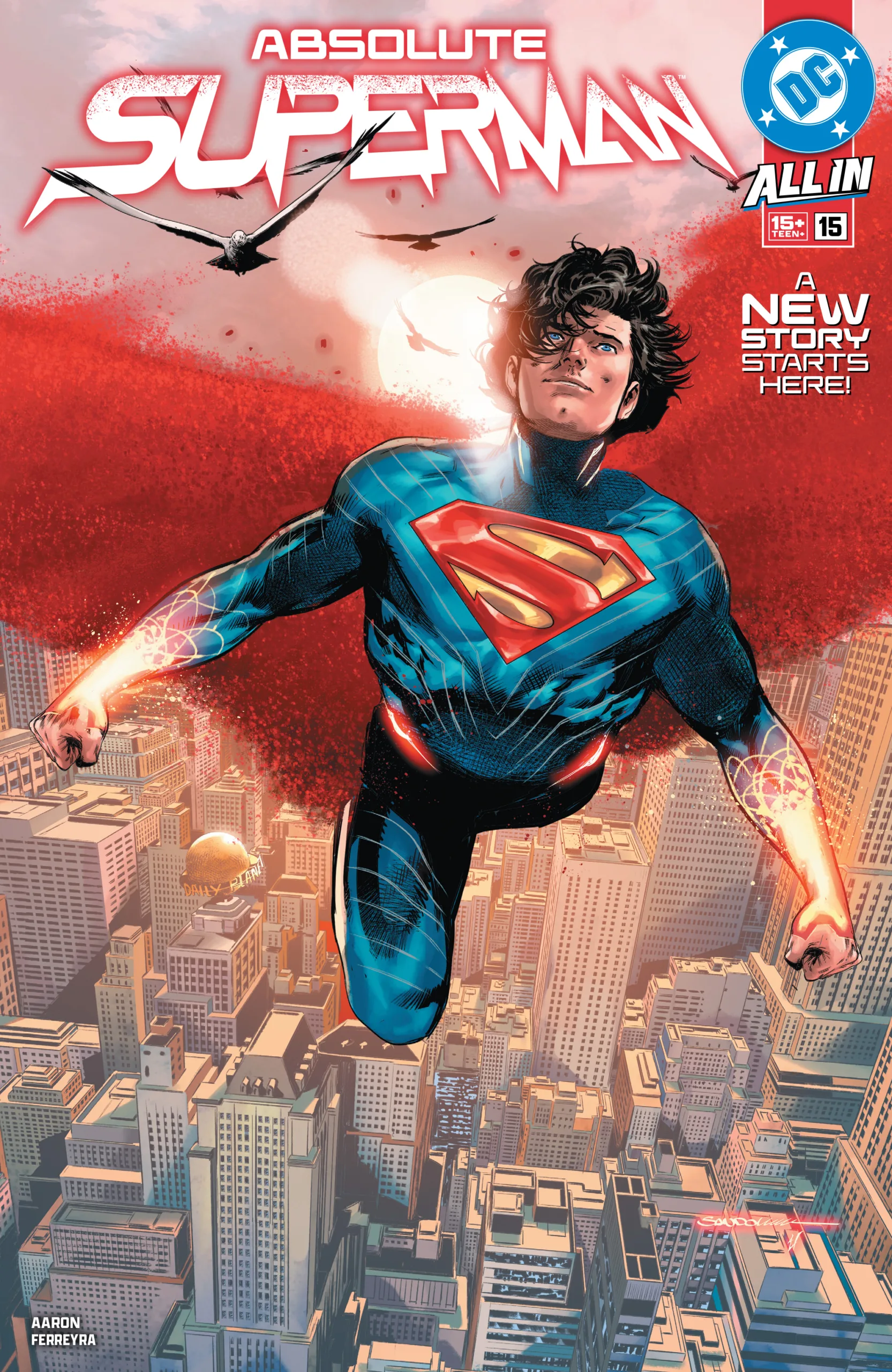 Absolute Superman #15 cover