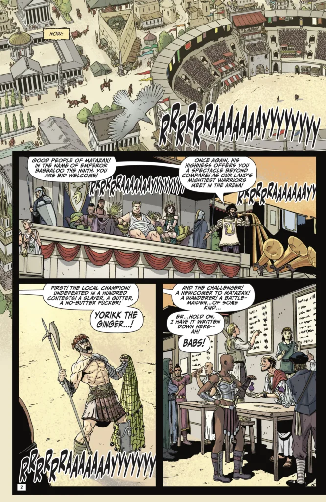 Babs: The Black Road South #1 page 4