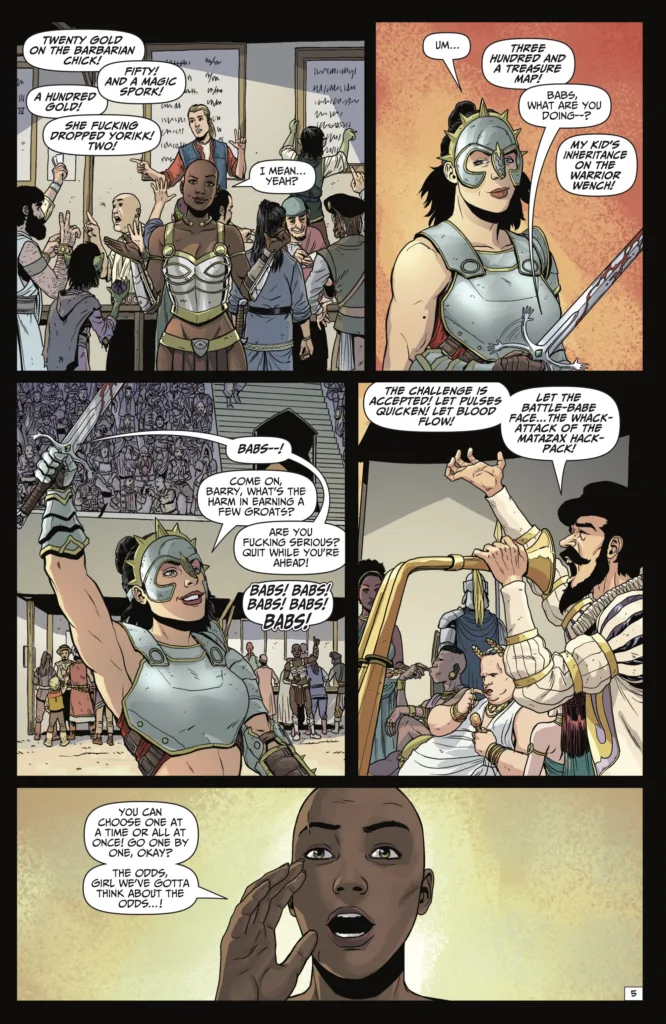 Babs: The Black Road South #1 page 7