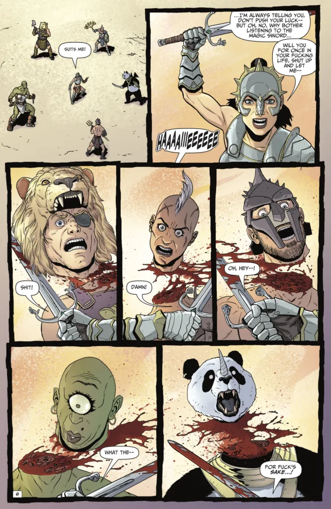 Babs: The Black Road South #1 page 8