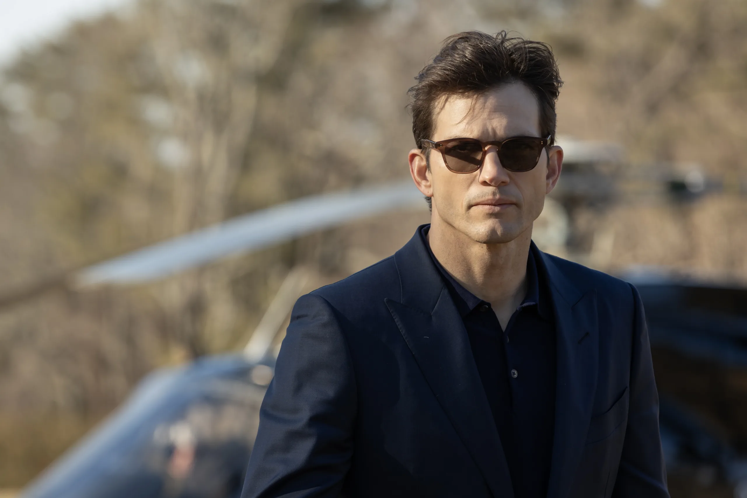 The Beauty -- Pictured: Ashton Kutcher as The Corporation. CR: Eric Liebowitz/FX