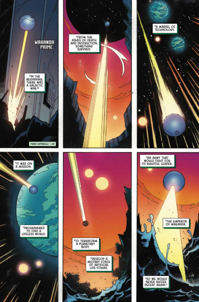 Black Panther Intergalactic #2 page 3