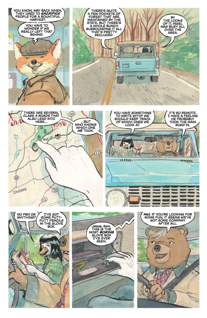 Beneath The Trees Where Nobody Sees: Rite Of Spring #5 page 5