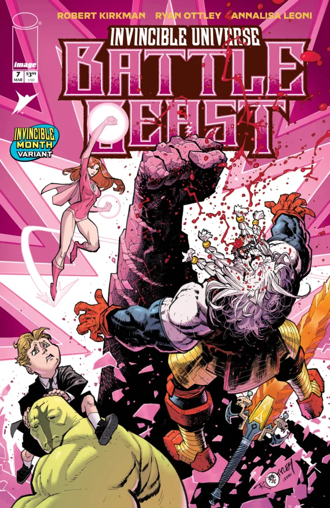 Invincible Team Up Covers