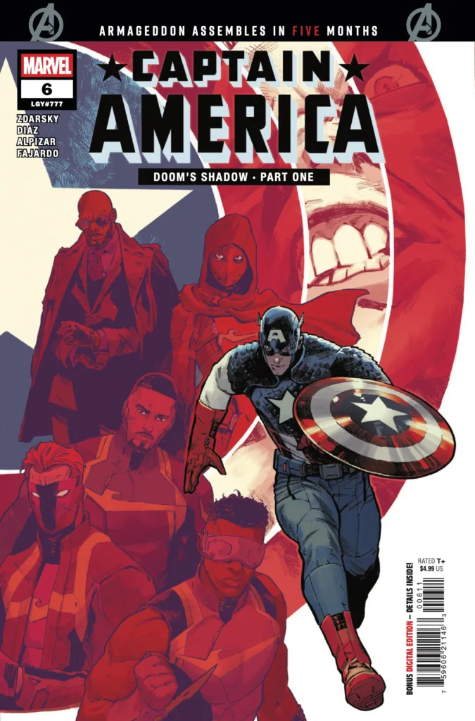 Captain America #6 cover