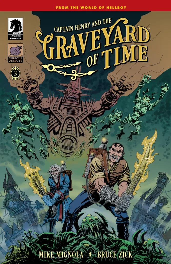 Captain Henry and the Graveyard of Time #3 cover
