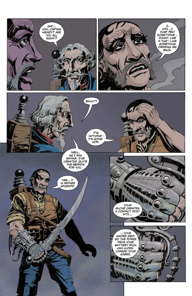 Captain Henry and the Graveyard of Time #3 page 2