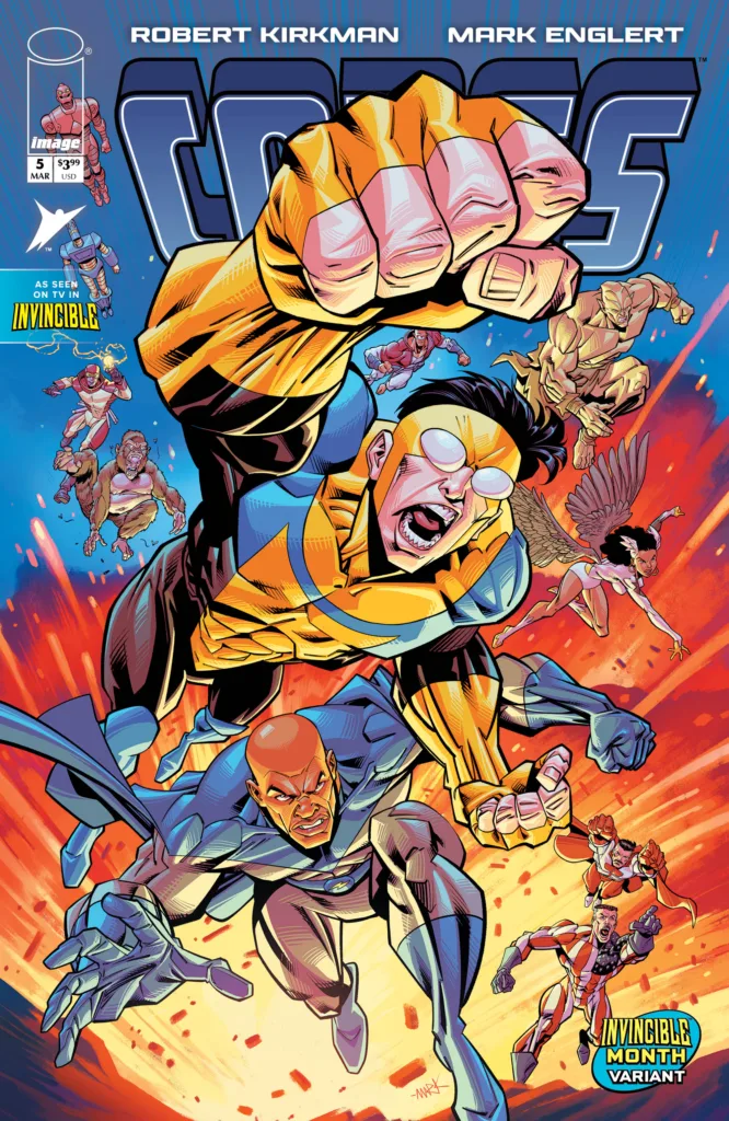 Invincible Team Up Covers