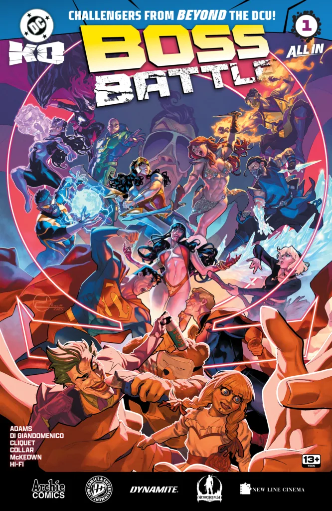 DC KO Boss Battle #1 cover