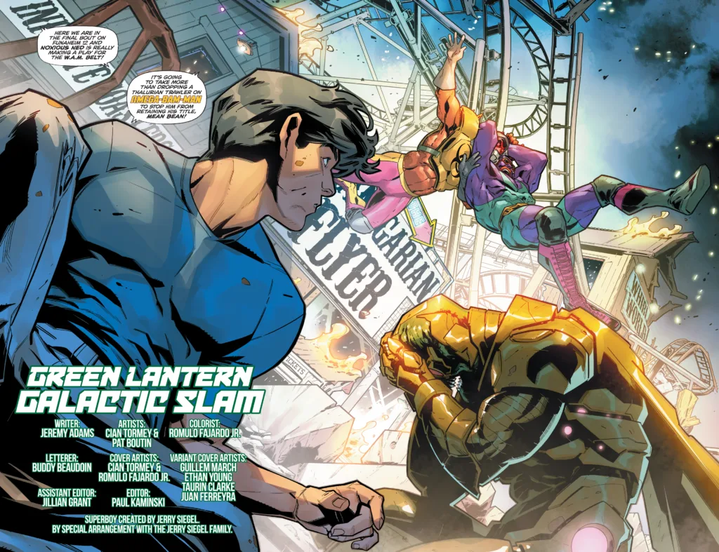 DC KO Green Lantern Galactic Slam #1 page 5