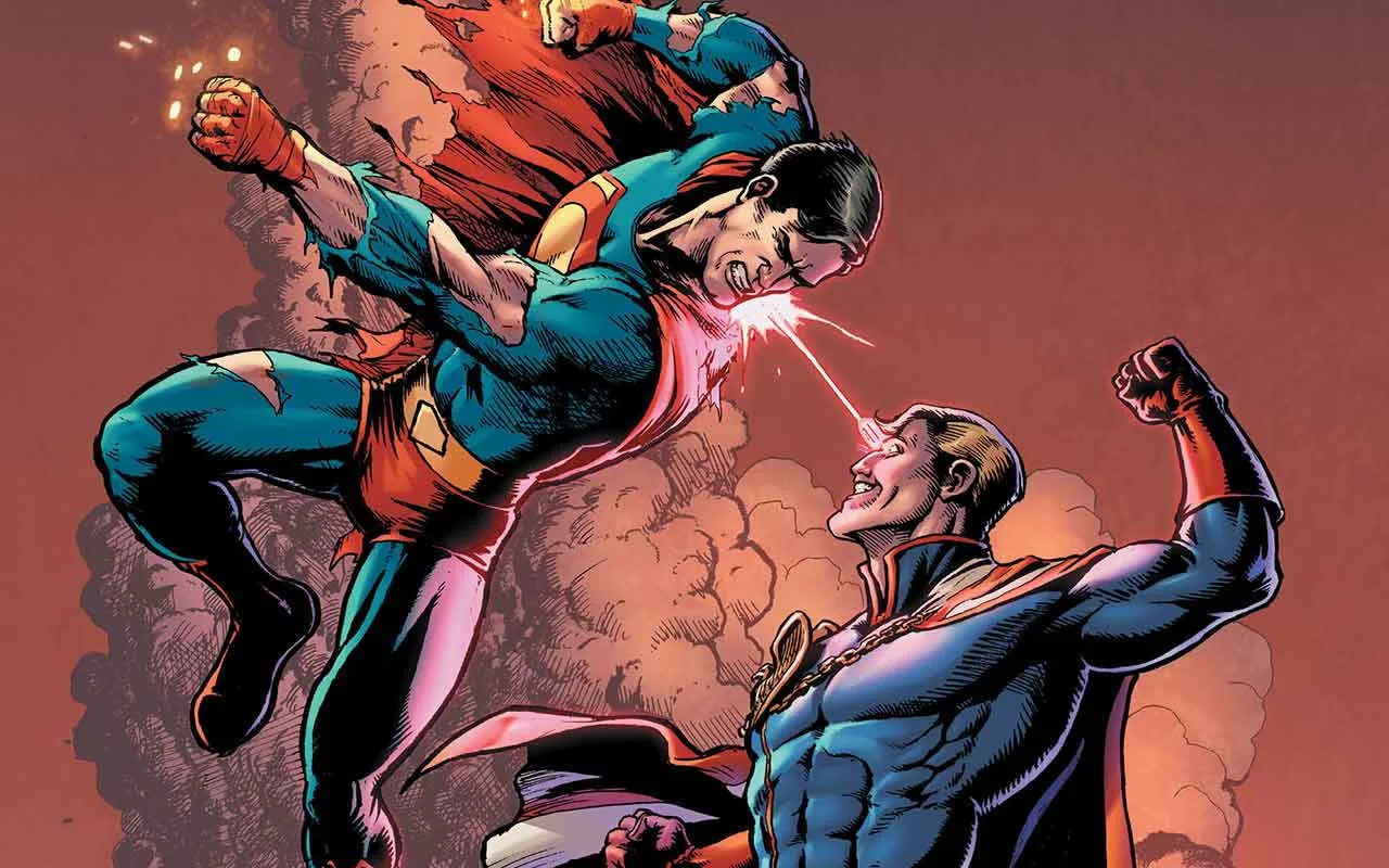 DC K.O. Boss Battle #1 variant cover by Darick Robertson & Diego Rodriguez