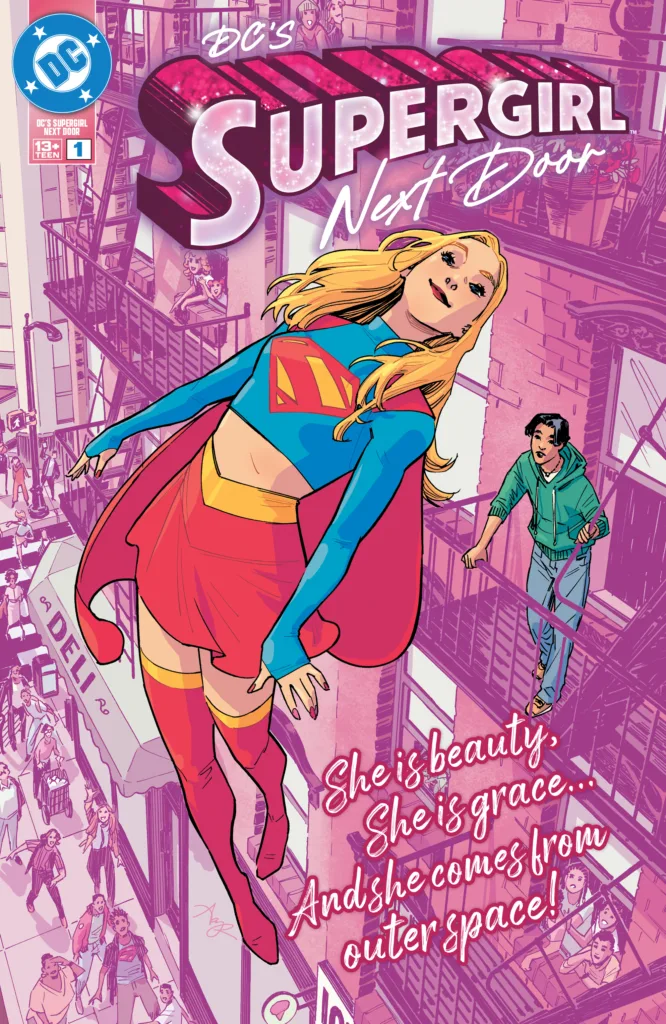 DC's Supergirl Next Door #1 cover