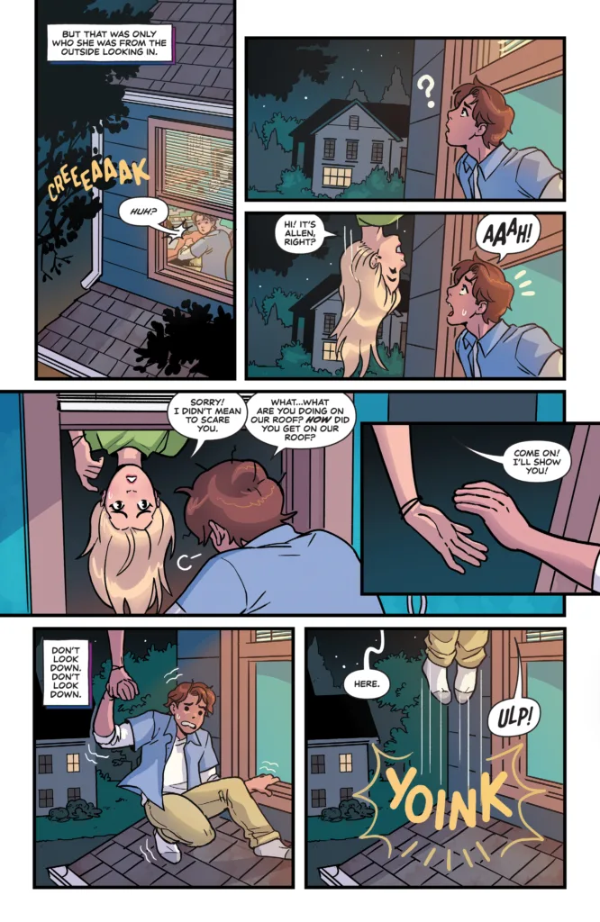 DC's Supergirl Next Door #1 page 4