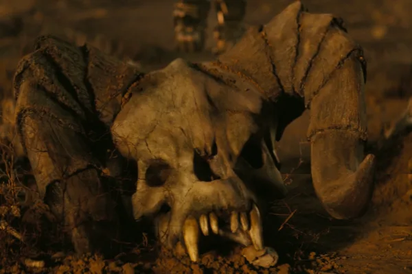 deathclaw skull fallout tv series