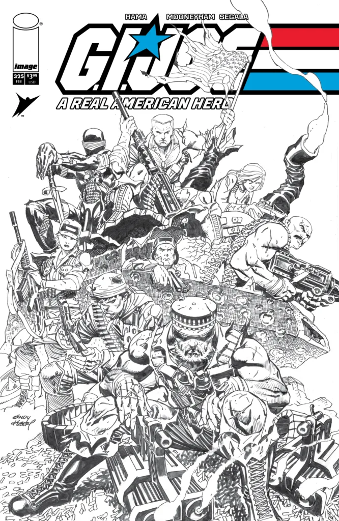 G.I. JOE: A Real American Hero #325 cover