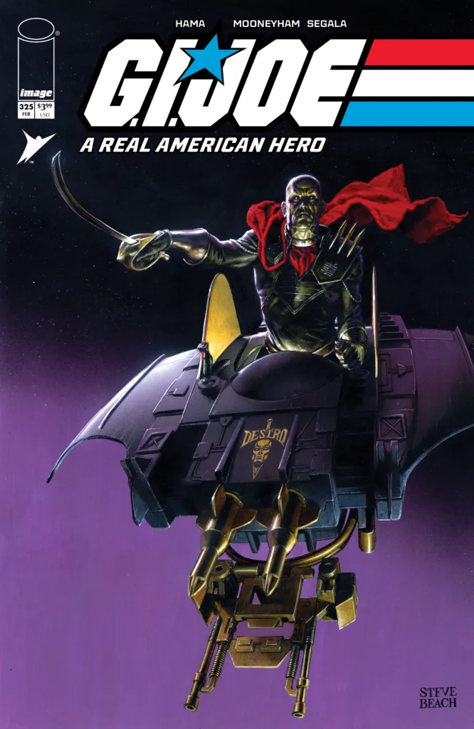 G.I. JOE: A Real American Hero #325 cover