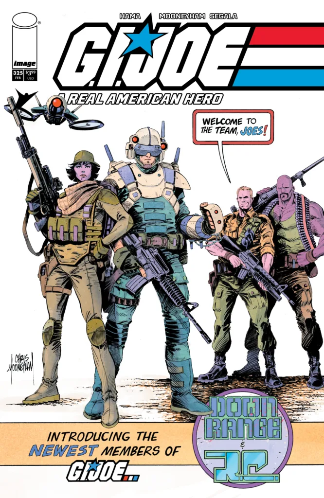 G.I. JOE: A Real American Hero #325 cover