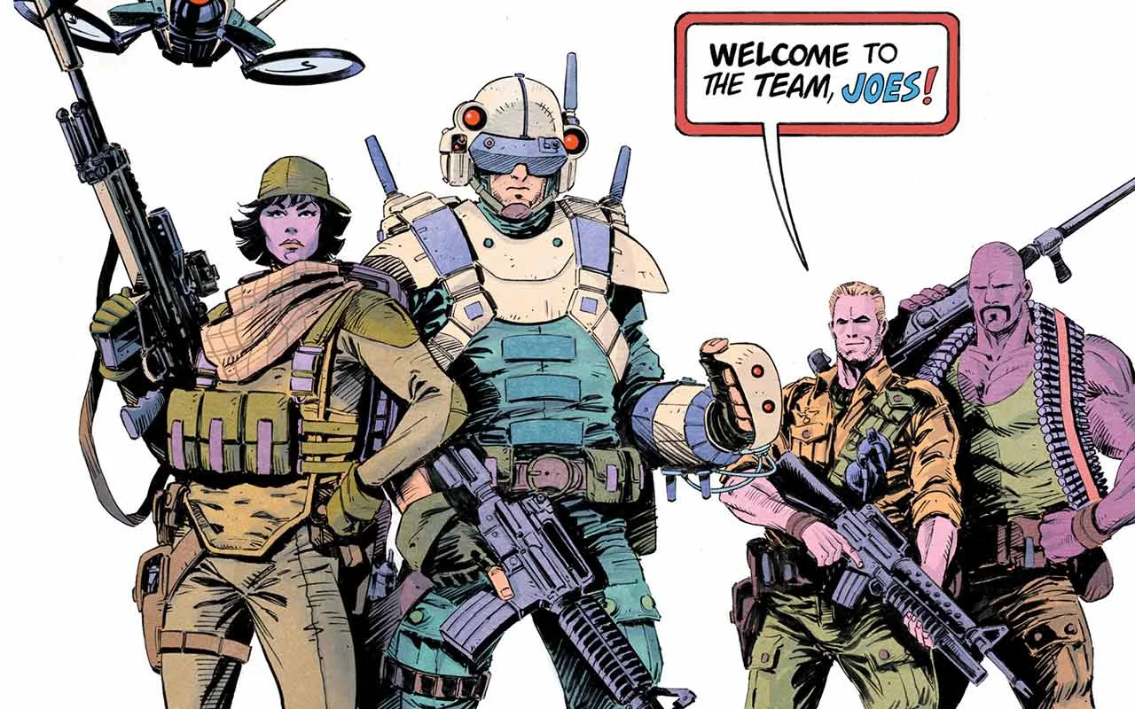G.I. JOE: A Real American Hero #325 cover crop