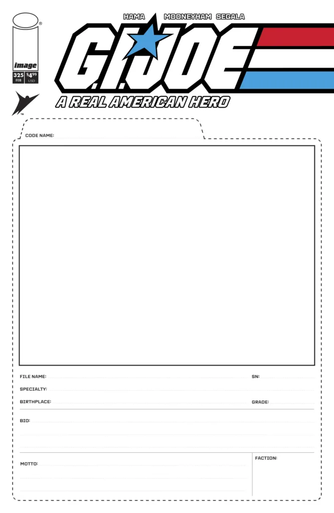 G.I. JOE: A Real American Hero #325 cover