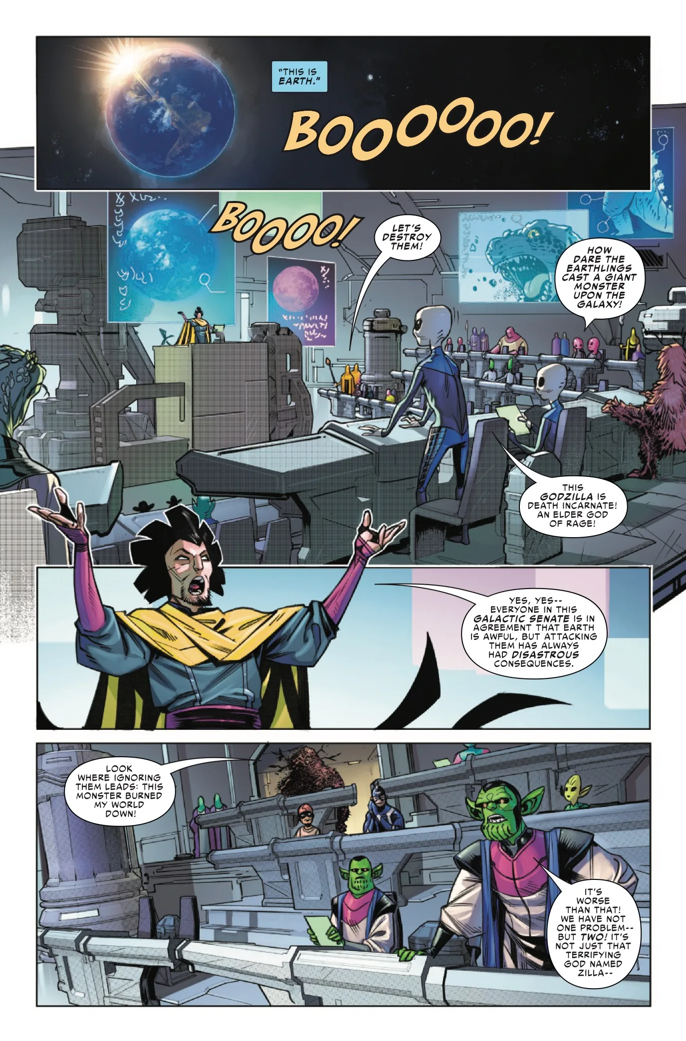 Godzilla Infinity Roar #1 page 2