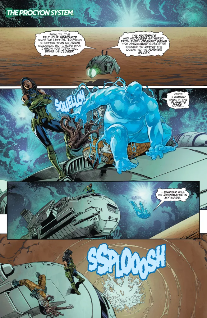 Green Lantern Corps #12 page 2