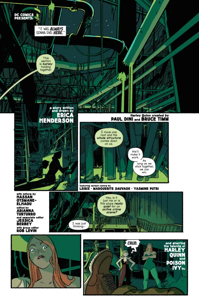 Harley and Ivy: Life and Crimes #3 page 2