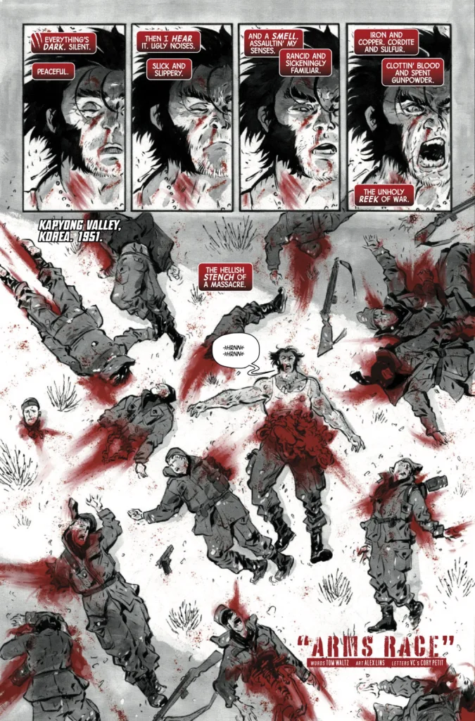 Logan: Black, White & Blood #1 page 3