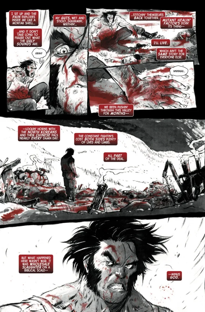 Logan: Black, White & Blood #1 page 4