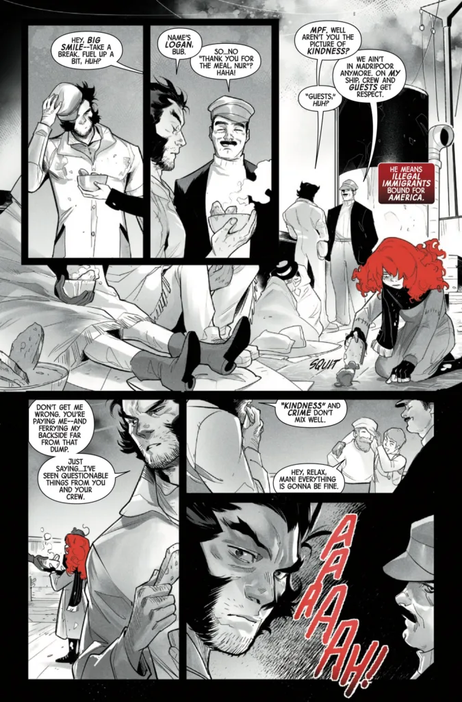 Logan Black White and Blood #2 page 6