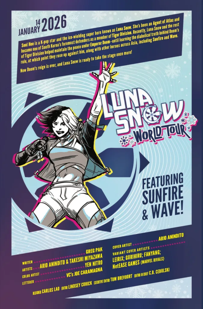 Luna Snow: World Tour #1 page 2