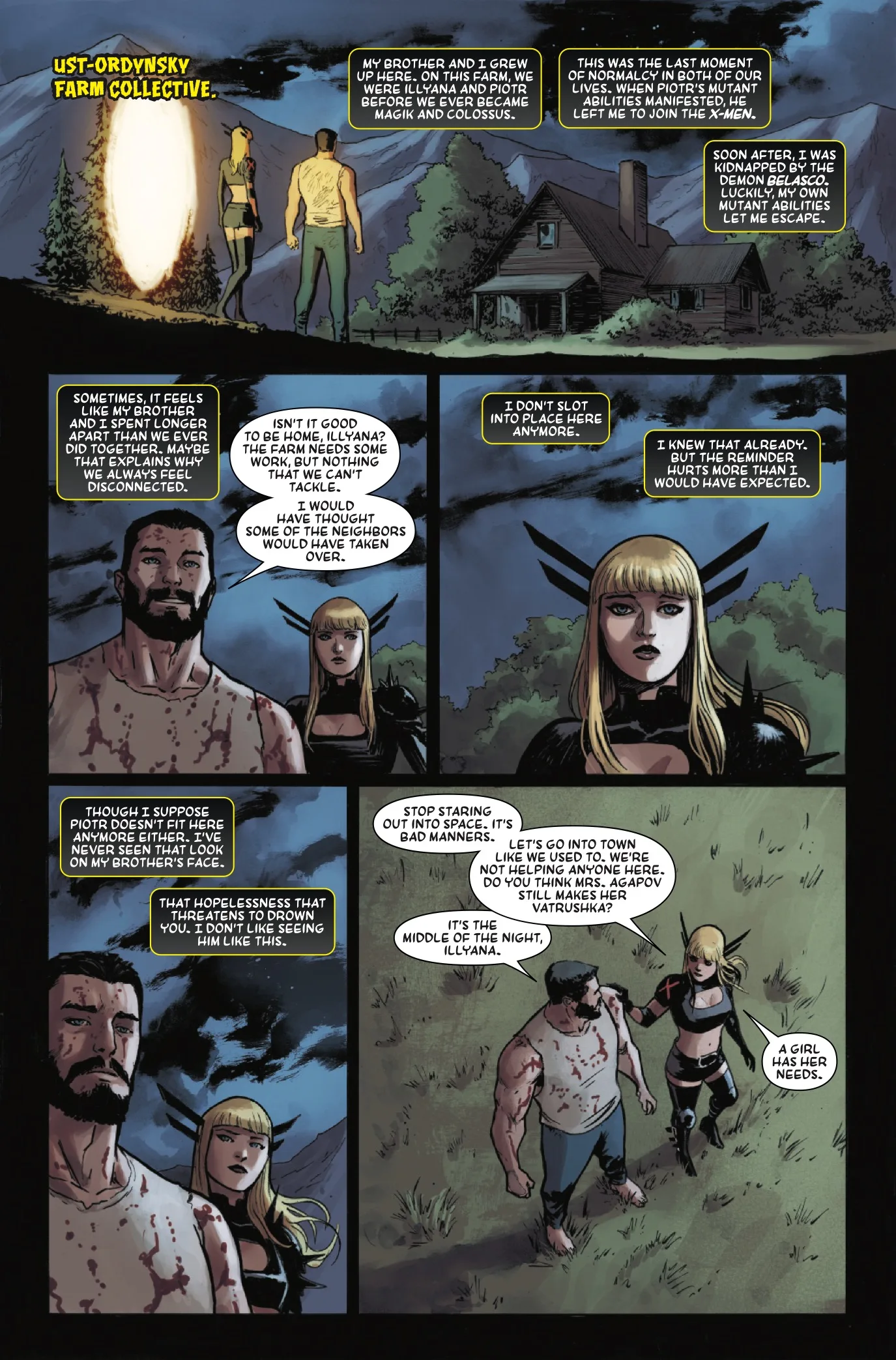 Magik & Colossus #1 page 3