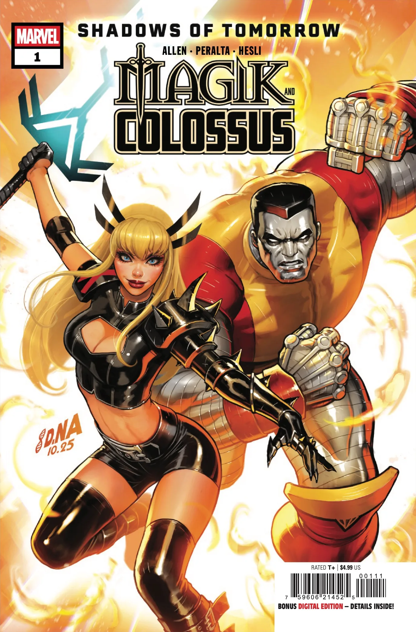 Magik & Colossus #1 cover