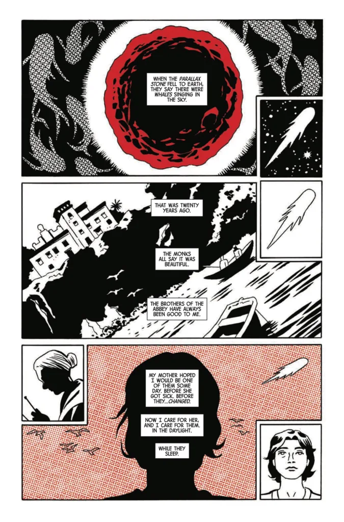 Marvel Black white blood and guts #4 page 5