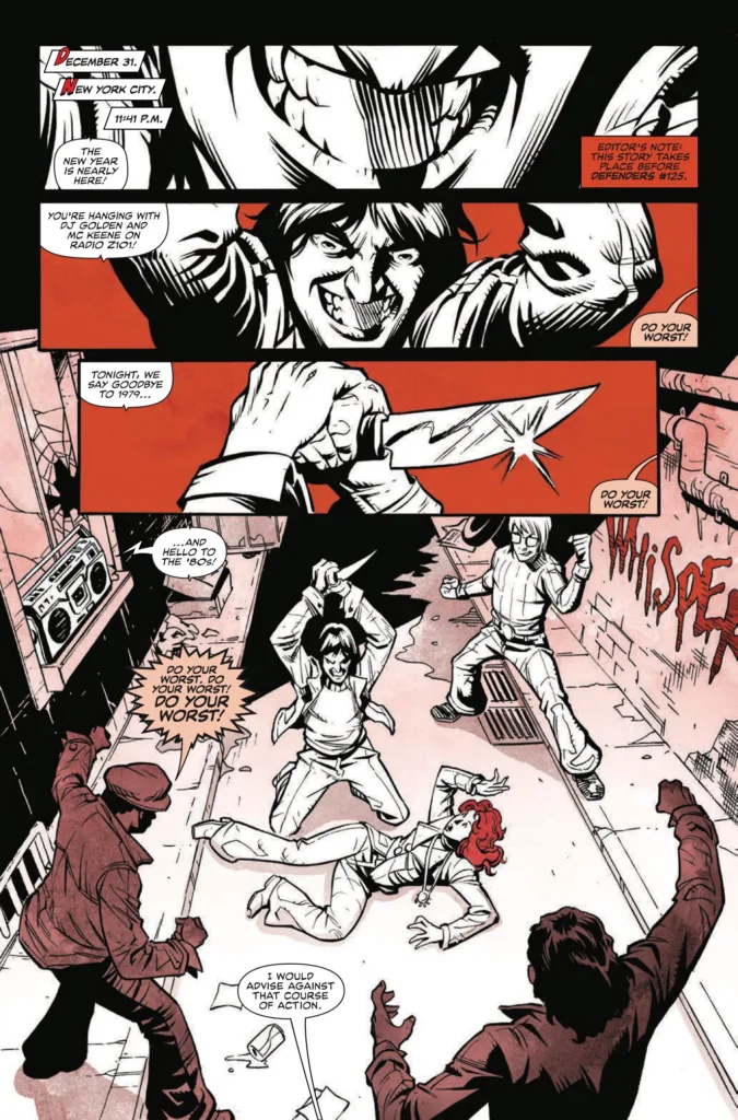 Marvel Black white blood and guts #4 page 7