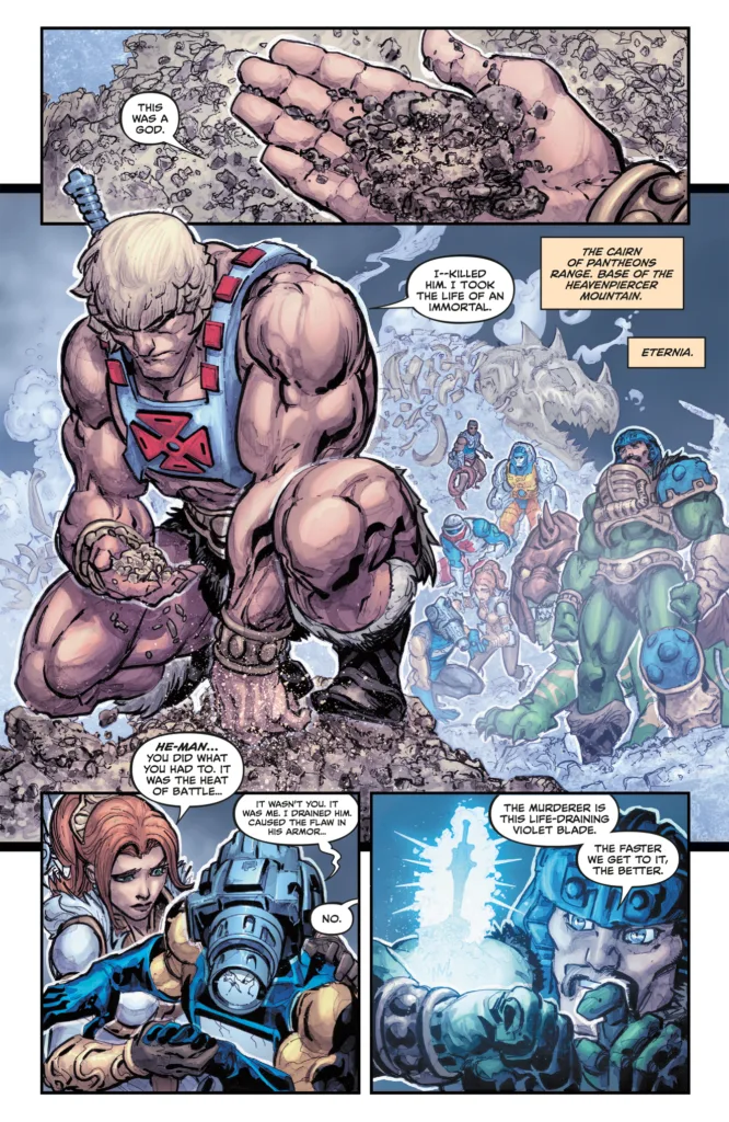 He-Man and the Masters of the Universe #3: The Sword of Flaws Part 3 page 1