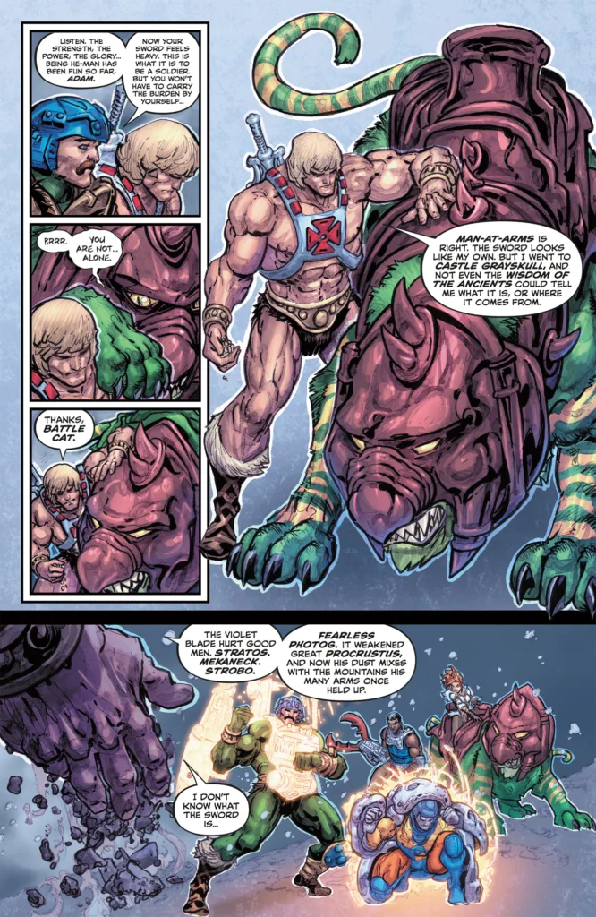 He-Man and the Masters of the Universe #3: The Sword of Flaws Part 3 page 3