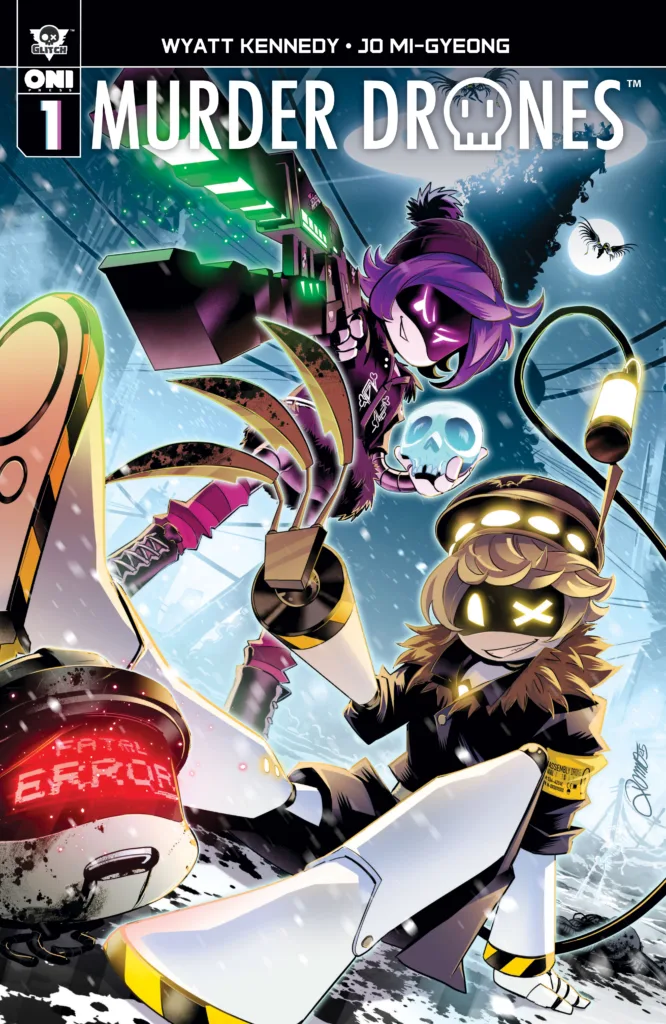Murder Drones #1 cover