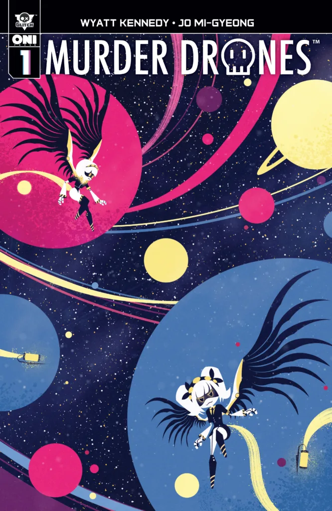 Murder Drones #1 cover