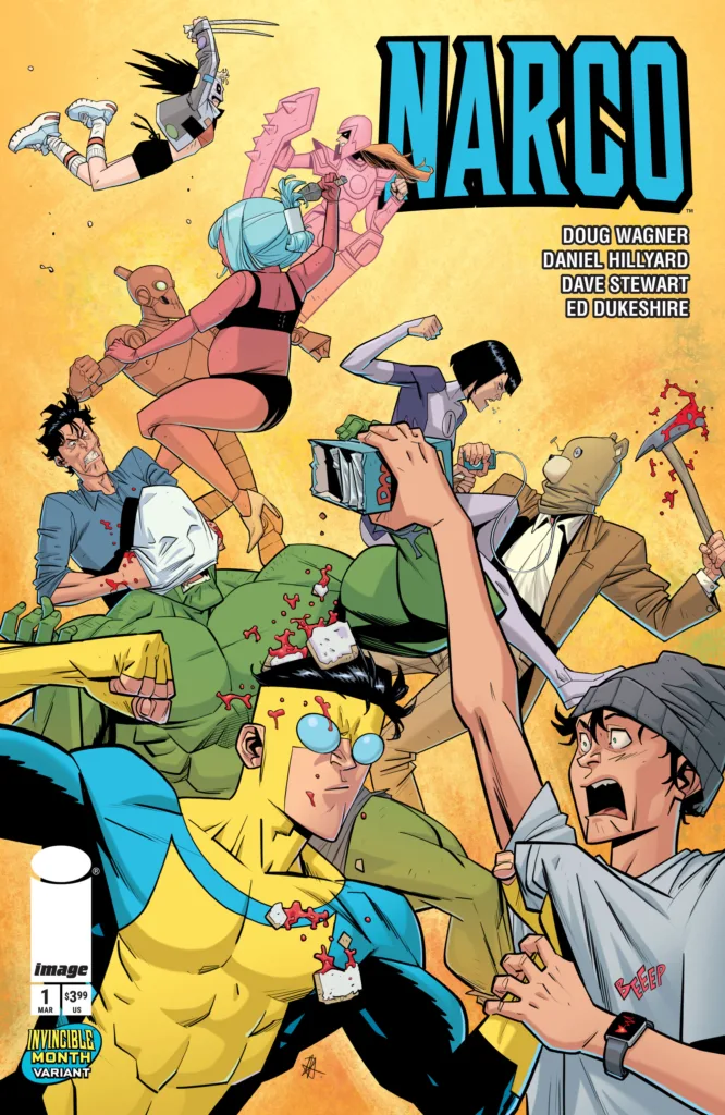 Invincible Team Up Covers
